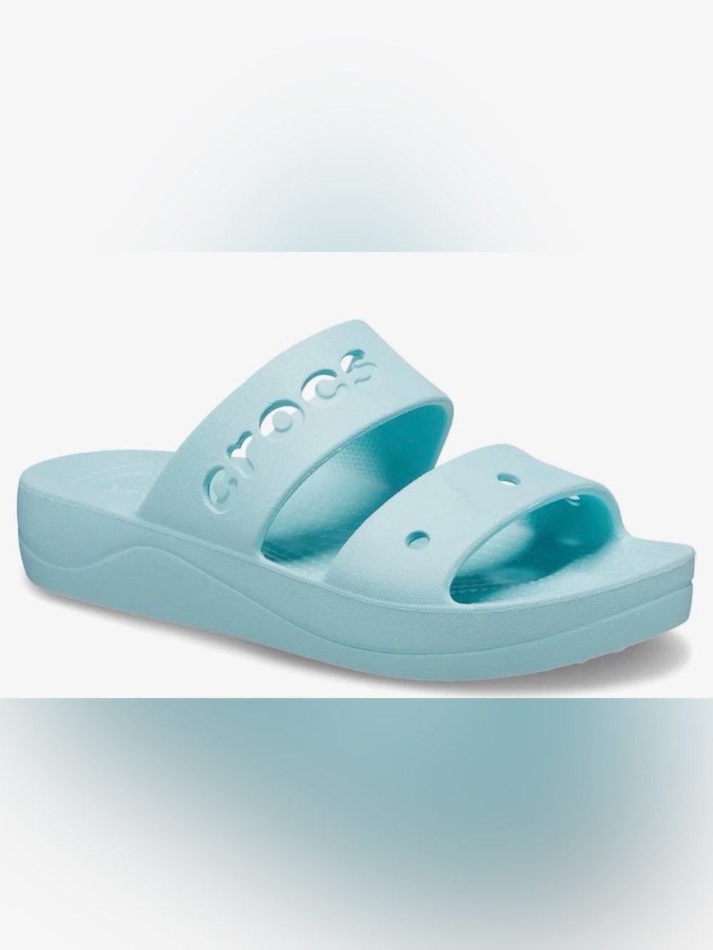Crocs Womens Baya Platform Sandals Ocean Blue !!(Size 10)